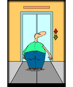 Cuidado com os elevadores