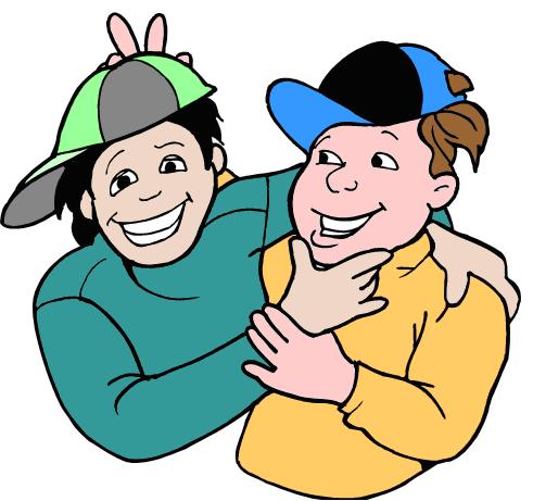 Amigos brincalh�es