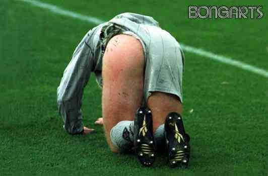 O lado negativo do futebol