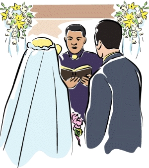 O Padre e os Noivos