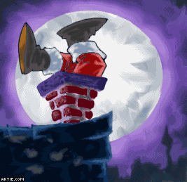 Ups! Pai Natal em apuros!