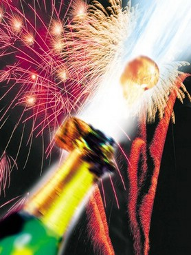 Garrafa de Champanhe