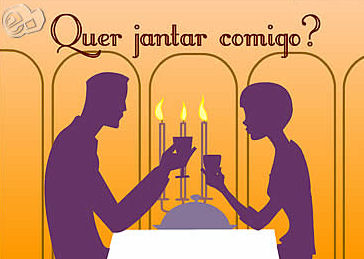 Quer jantar comigo?