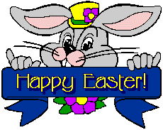 Happy Easter - Postal de Páscoa 
