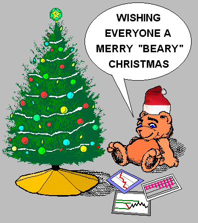 Merry Beary Christmas - Postal de Natal 