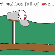 A mailbox full of love - Postal de Amor 
