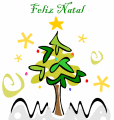 Árvore Animada - Postal de Natal 