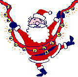 Pai Natal electrico - Postal de Natal 
