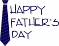 Happy Fathers Day - Postal de Datas Festivas 