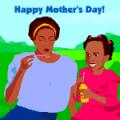 Dia da Mãe! - Postal de Datas Festivas 