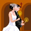 No Altar - Postal de Casamento 