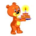 Teddy Birthday! - Postal de Parabéns 
