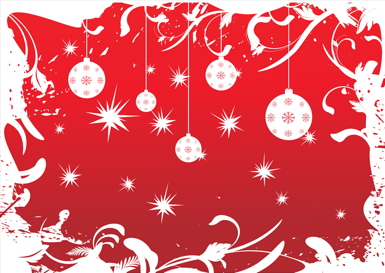 Natal vestido de Vermelho